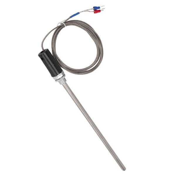 M12 Sond Typ Termoelement K Typ Rostfritt Stål Temperatursensor Temperaturprob 2m