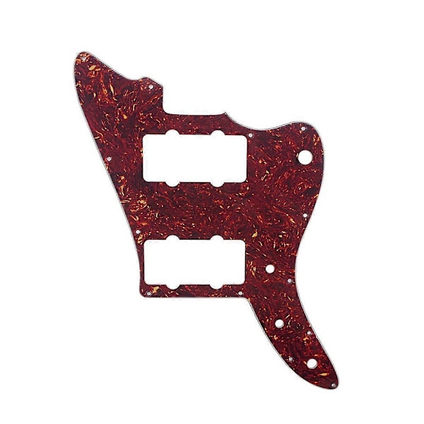 Gitarr Pickguard för US Jazzmaster PAF utan rytmkontroll Gitarr Pickguard Gitarr Scratch Plate Tillbehör
