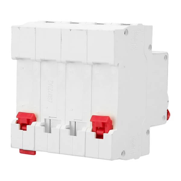 DC Miniatyr Strømbryter 4P Solcelle PV System 16A DIN Skinne Montering 6000A Segmentert Kapasitet DC1000V DZ47s 63Z C16