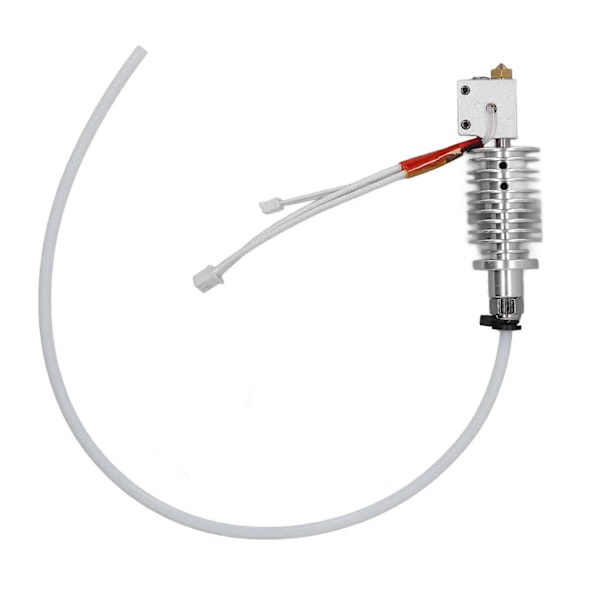 3D-skrivare Hotend 0.4mm Mässingsmunstycke Jämn Uppvärmning Smidig Utskrift Skrivarhuvud för Vyper 24V YEMAA