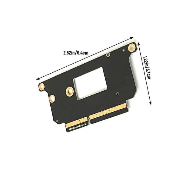 Adapterkort for A1708 NVME harddiskadapterkort M.2 til 2016 2017 Macbook/Pro harddiskadapter, A