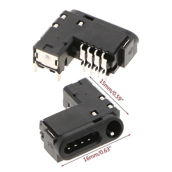 Jack Port Socket Connector Reparationsdele Kompatible Med Pro Slim Jds-030/040/050