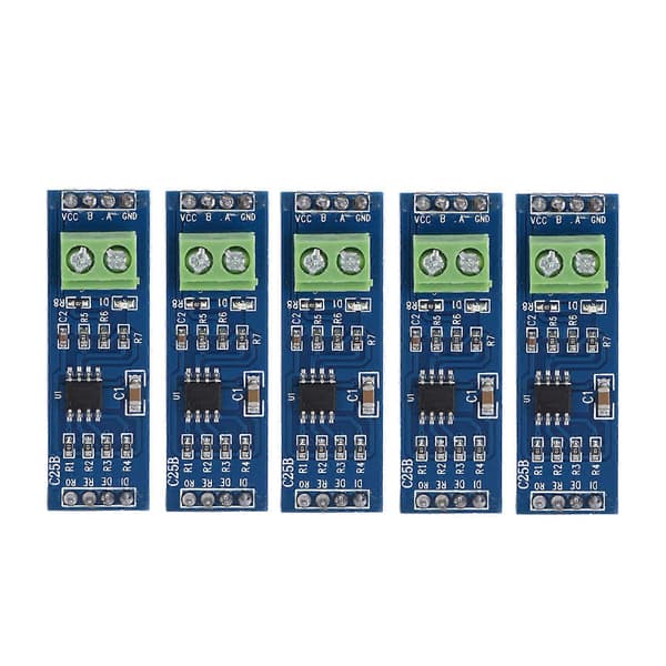 5 stk. RS-485 Konverter Modul TTL til RS-485 Adapter for Raspberry Pi