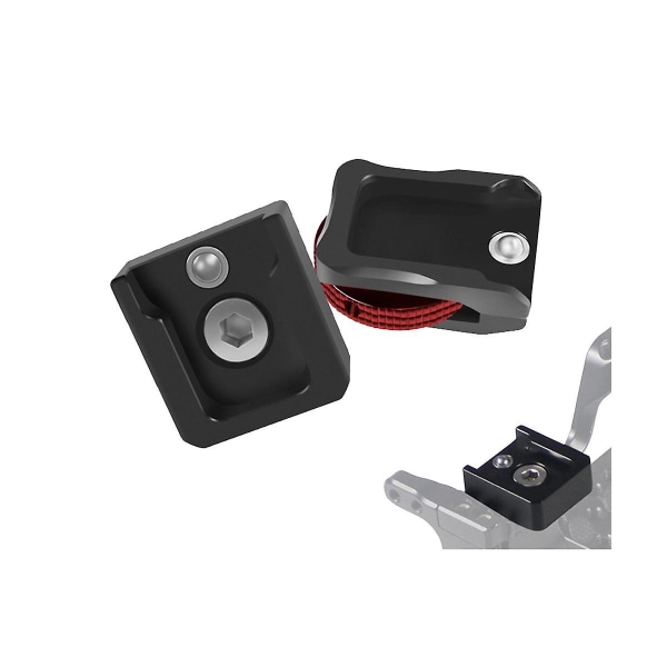 Hot Shoe Adapter 1/4 Screw Safety 360 Roterbar for DSLR Kamera Rig Mic Monitor Blitslys Kaldskofeste, Type A