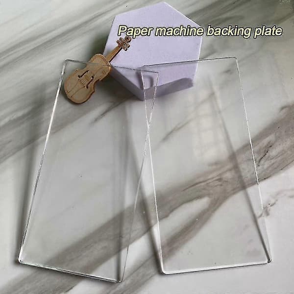Bærbar Manuel Stansning & Prægemaskine Plade 7,8*15cm Papirmaskine Bagside Banmo