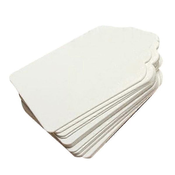 Kraft Papir Tags Bryllupsnote DIY Blank Pris Navn Hængeetiket Håndmalede Kort