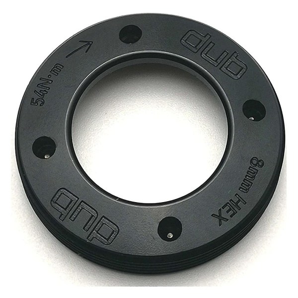 Cap kompatibel för SRAM Dub System, svart aluminiumlegering /M30 cover BB30 /Dub, vev