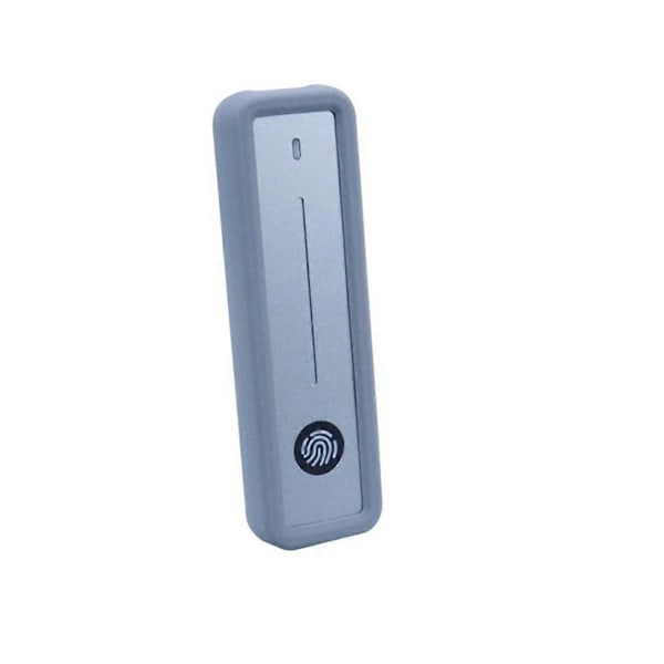 M.2 NVMe SATA SSD-kabinett 10 Gbps M.2 til USB Type C Ekstern Adapter Fingeravtrykk Kryptering M