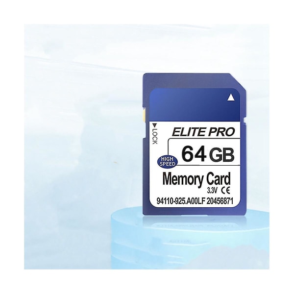 Sd-kort 64gb minneskort Flash-minneskort Övervakningskamera Minneskortinspelning Minneskort Sd