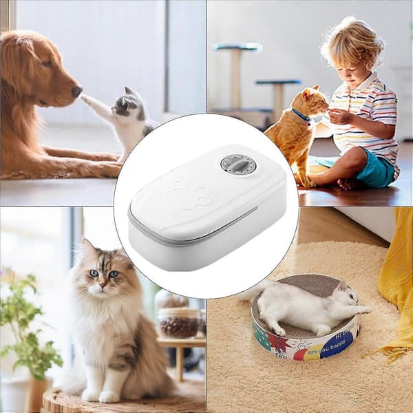 Bærbar Hundemad Dispenser | Hundemad Dispenser | Automatisk Hundefoderautomat | Kæledyr