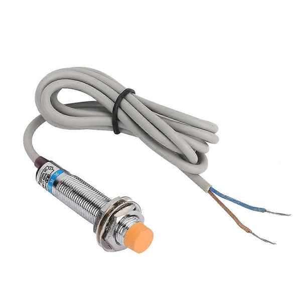 Nikkelbelagt Messing LJ12A3-4-J/EZ AC NO Induktiv Nærhetssensor Bryter Deteksjon 4mm