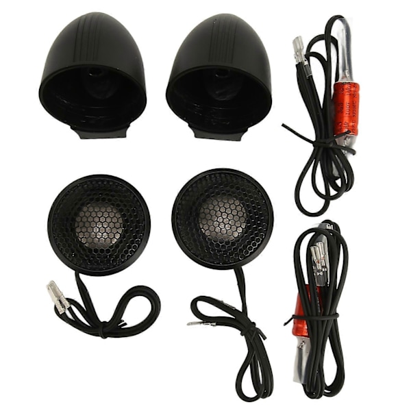 2 stk. bil-diskant Hifi Sort Kompakt Struktur 150W Dome Diskant med Base til Alle Bil-lydsystemer YEMMA