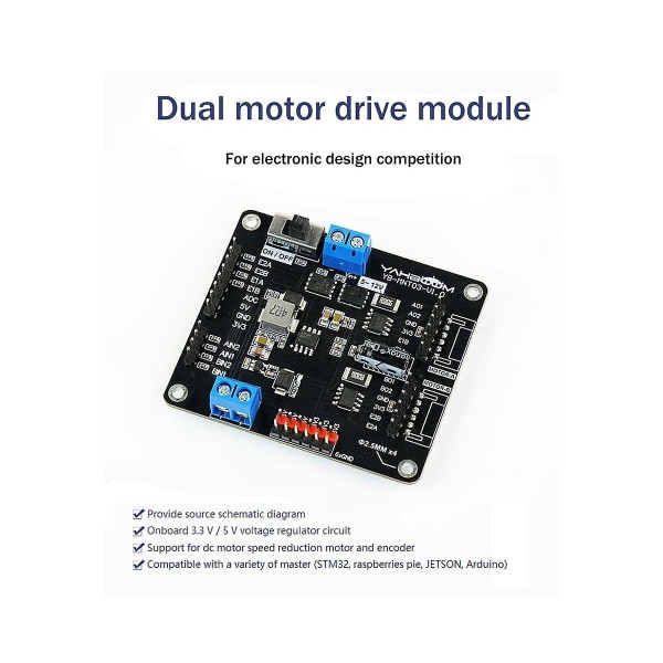 T8236 Dual-channel DC Motor Drive Module Robot Car Electronic Design Competition Dedikeret modul W