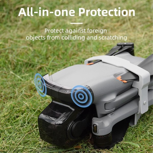 Linsedeksel For Air 3 Drone Beskyttende Gimbal Lås Deksel Kamerabeskyttelse Anti-ripe Beskytter Fixer Acc