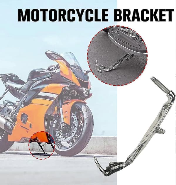 Motorcykelställ, Skelett Motorcykelställ, Universal Sidomontering i Aluminiumlegering
