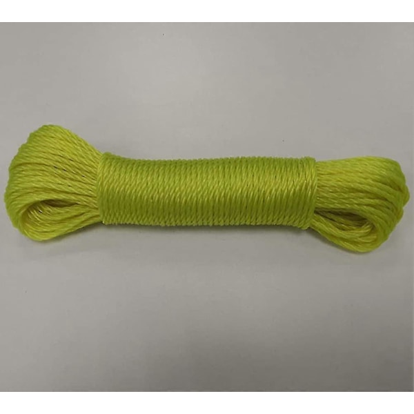 1 stk. presenning nylonbindingsrep 3 mm tykkelse x 20 m lengde nylonrep snor vaskesnor