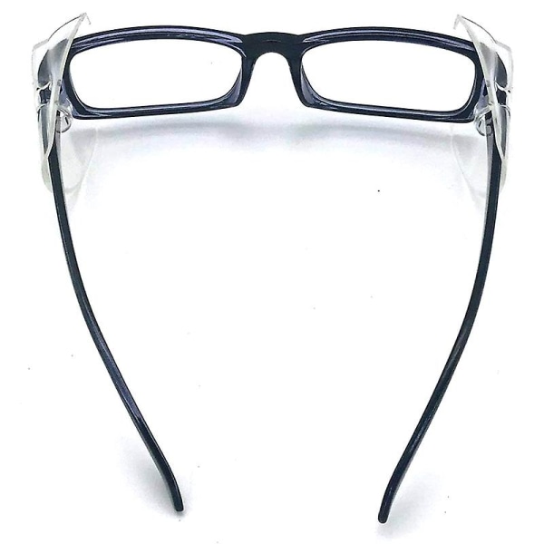8 par vernebriller, sideskjold, klar sideskjold for vernebriller - Passer de fleste briller (M-L)