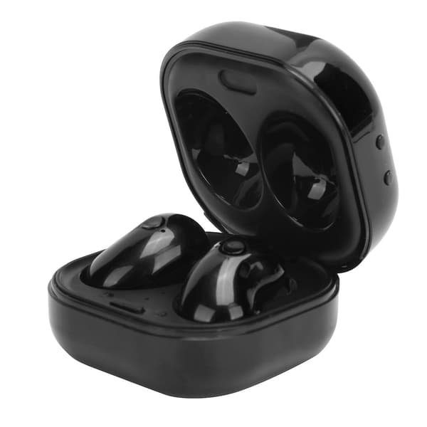 S6 PLUS TWS Bluetooth 5.1 Øretelefon LED Farveskærm Trådløst Headset Ørepropper med Mikrofon Sort