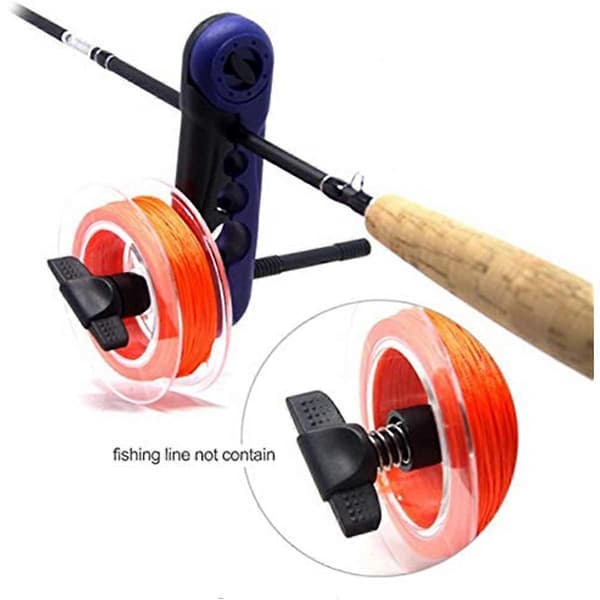 Keenso Mini Fiskesnellespoler - Bærbar Justerbar Fiskesnellespoler Haspelsystem Tackle Tool