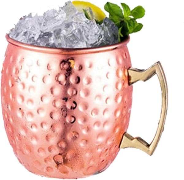 Cocktailglas i rostfritt stål, bartillbehör, Moscow-glas, kopparglas, bart cocktailglas