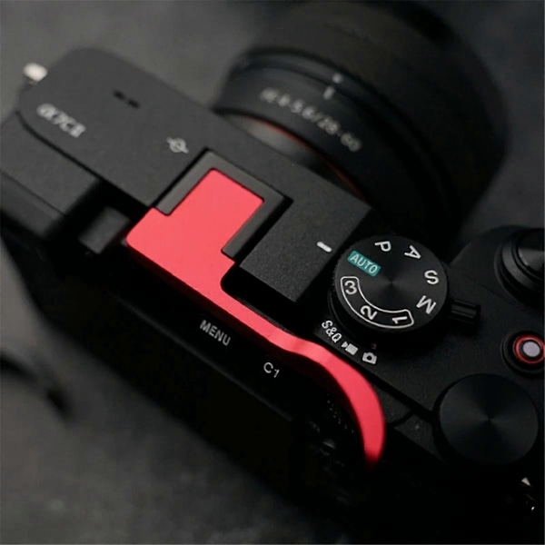 Kameraskoskydd Dekoration för A7c ILCE-7CM2 Alpha 7C II Tumgrepp Skoadapter