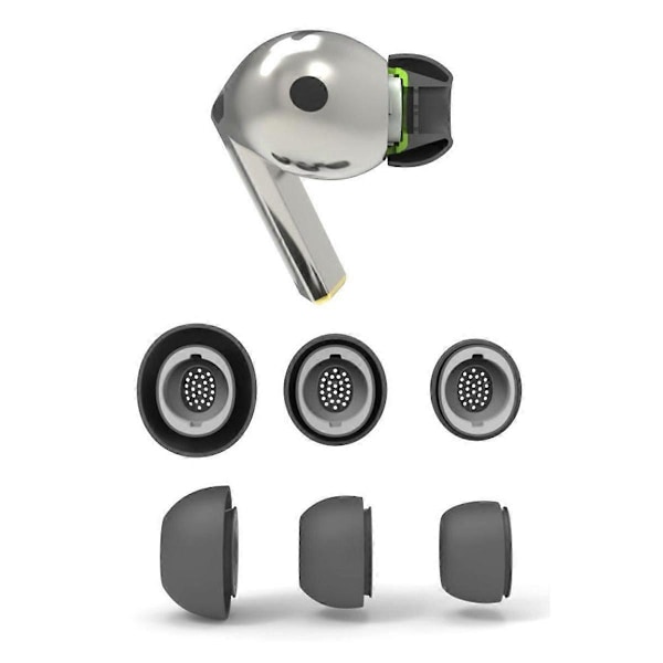 Silikon Öronproppar Kit för Buds 3Pro Förbättrad Ljudisolering Säker Passform Bekväm Ersättningspropp