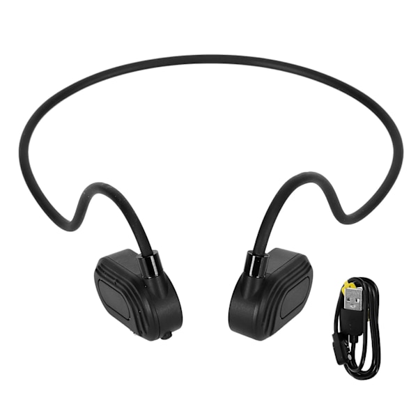 Trådløse luftledningshodetelefoner HiFi Stereo Bluetooth 5.2 Åpne øre luftledningsheadset for trening, løping og sykling