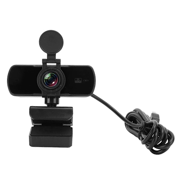 Webkamera med mikrofon, direktesending, USB-datamaskinkamera, HD-tilbehør 2K 1440PPC-05 YEMMA