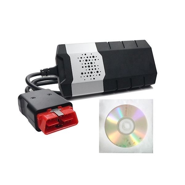 V9 OBD VCI 2017.R3 TCS Pro OBD2 -diagnostiikkatyökalu Bluetoothilla autojen ja kuorma-autojen lisävarusteiden skannaukseen