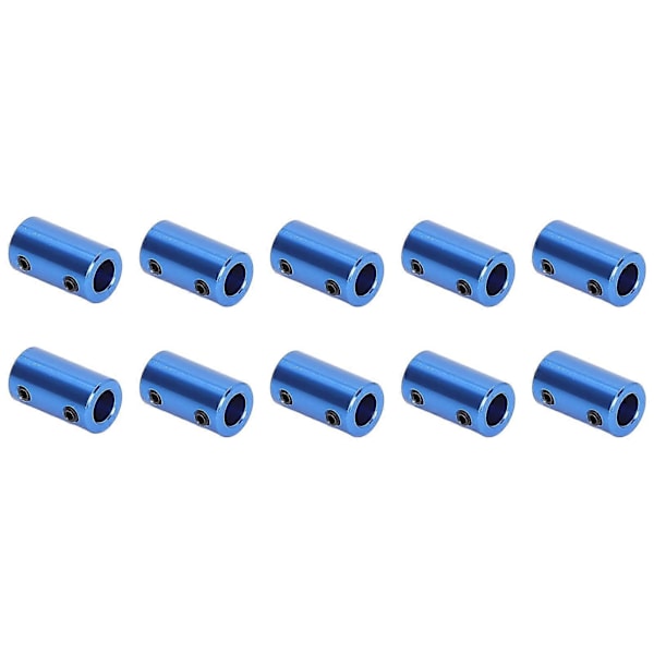 10 stk. akselkobling stepmotor kobling 14 mm diameter 25 mm længde samlingsstik 5x8 mm / 0,2x0,31 tommer blå YEMAA