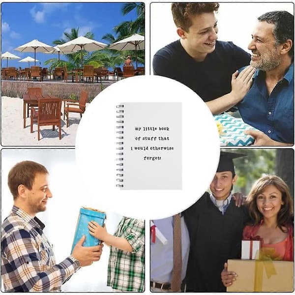 Sjov Glemsom Notesbog, Sjov Notesbog Gave, Sjov Journal Planner
