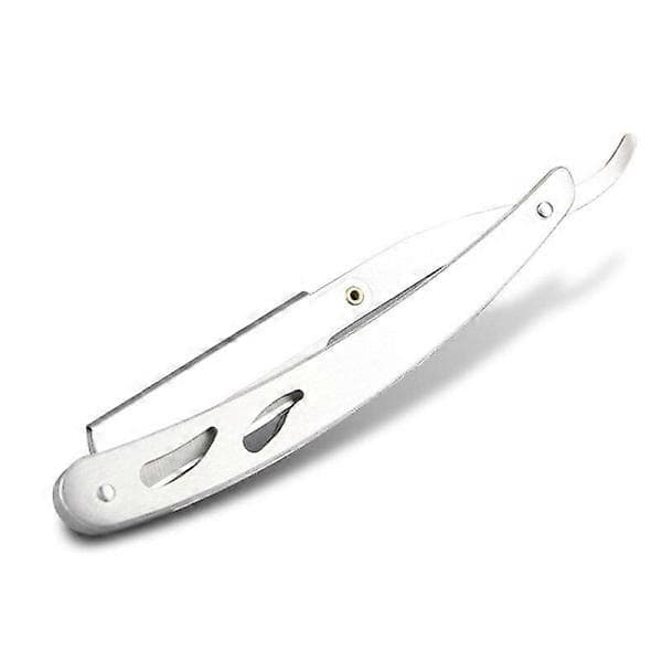 Rakhyvel med 10 Blad - Rostfritt Stål - Silver Silver