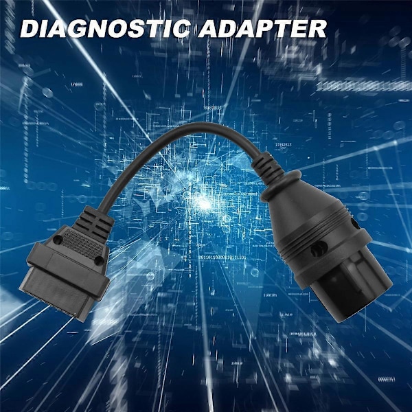 for MB 38 Pin til 16 Pin OBD2 OBD II Diagnostisk Adapter til 38 Pin OBD 38Pin Stik