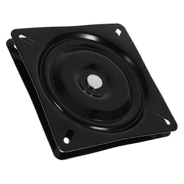 Firkantet Bordstol Drejelig Universal Chassis til Display Stand Giver Robust Leje i Sort 1 stk