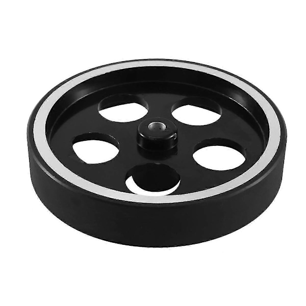 300mmX6mmX18mm Industrielt Aluminium Gummi Måle Encoder Meter Hjul til Industriel Encoder Enco