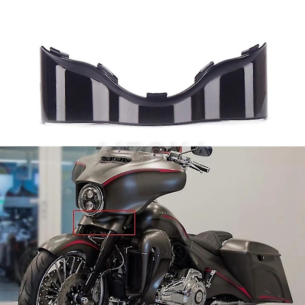 Motorcykel Yttre Batwingkåpa Nedre Trim Skir För- Touring Street Glide 2014-2022 Krom