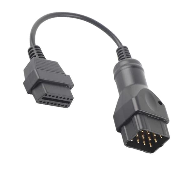 12-polet til 16-polet OBD2-stikkabel OBDII-adapter Biltilbehør