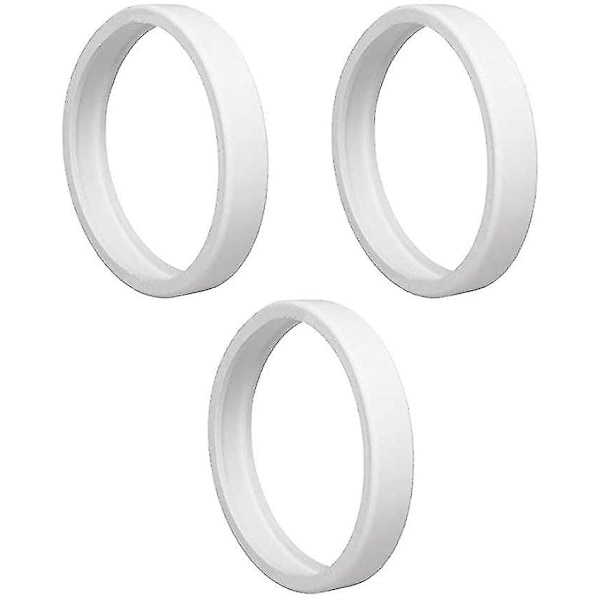 Anpassningsbara Ersättningsdäck i Mjukt Gummi för Poolrobot Polaris 180 280 360 380 C10 (3-pack)