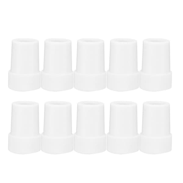 10 stk. Dental Spyt Sug Ejektor Stærk til Svag Rør Konverter Connector Adapter 16mm til 11mm