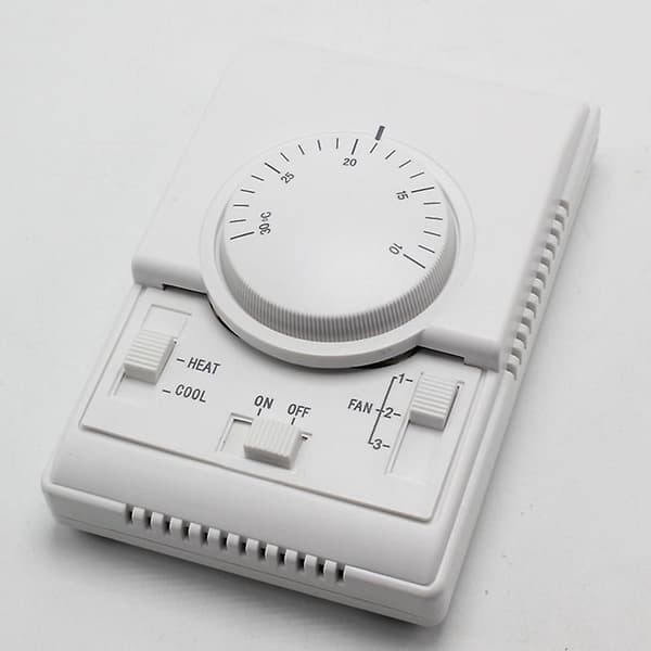 MT01 220VAC Mekanisk Termostat til Rum Aircondition Ventilator Coil Termostat Temperaturregulator W