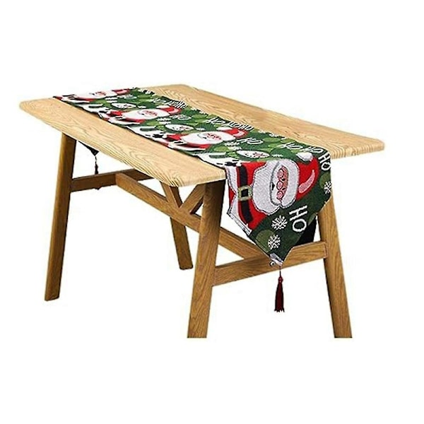 Juledug Julemønster Bordløber Dug Vaskbar Dacron Dug Til Jul, vinter, ferie
