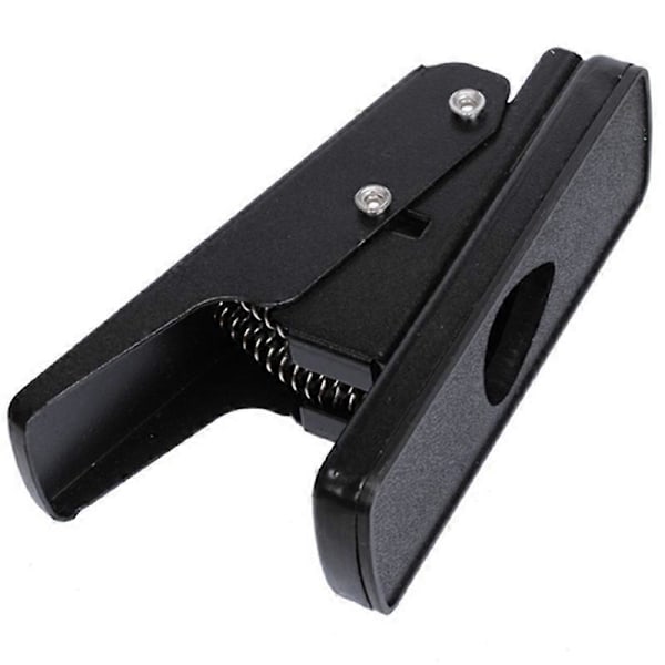 Guitar Plectrum Punch Picks Bærbar Pick Puncher Pick Maker DIY Kort Skærer Maskine Sort