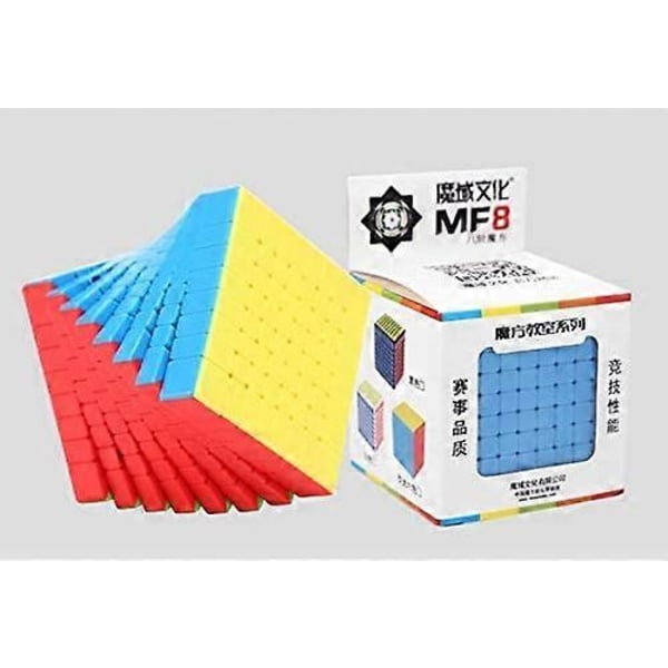 Cubing Classroom MF8 stickerlös Speed Cube 8x8 Mofang Jiaoshi MF8 Magic Cube - -