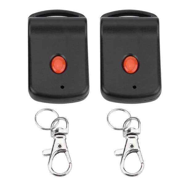 2 st Mini Garagedörrs-fjärrkontroll Sändare för MultiCode 3060 300mhz 3089 4120 Linear