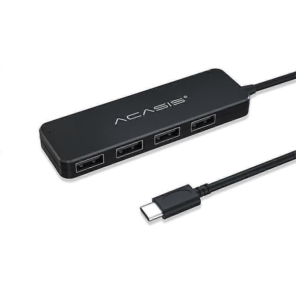 Hub USB 3.0 USB 2.0 Ekstern Splitter Understøtter Samtidig Brug af 4 USB-porte
