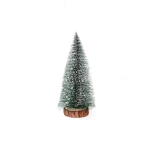 Mini Juletræ Skrivebordsdekoration DIY Juletræ Med Lyskæde