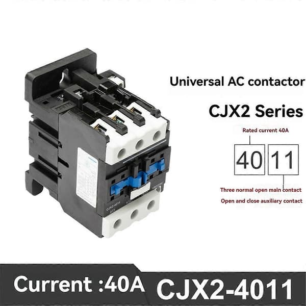 CJX2-4011- Spole 110V AC 110V 40A11 2AC Kontaktor