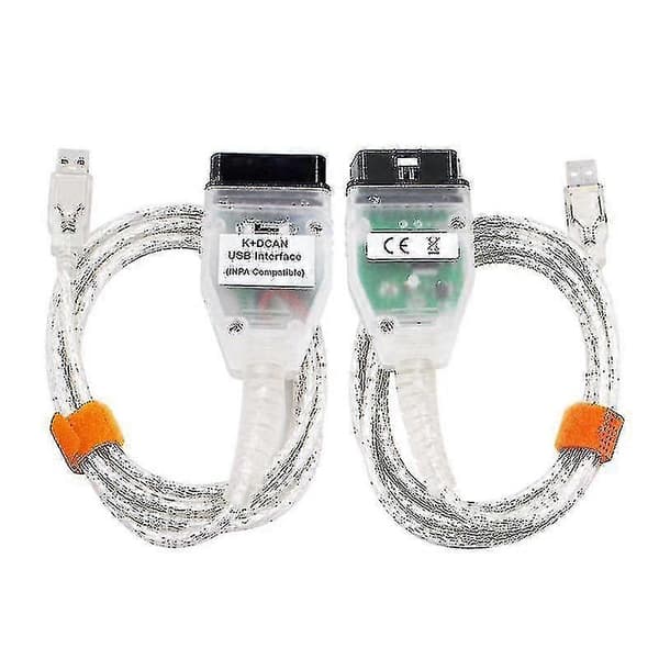 BMW Diagnostisk Testkabel - Inpa Bmw K+can K+dcan Med Switch Hvid