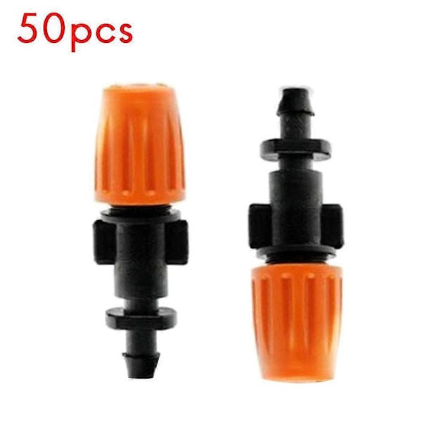 50 stk. Havevanding Mikro-Type Flow Drypper, Til Vandingssystem