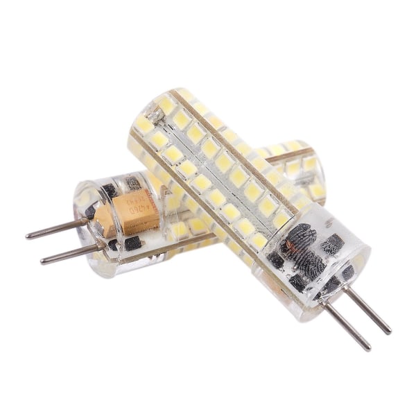 4 kpl 6,5 W GY6.35 LED-lamppua 72 2835 SMD LED 320 lm 50 W halogeenivalaisimien vastine himmennettävä valkoinen 6000 K 36